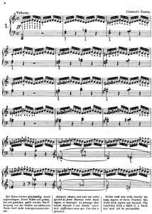 sheet music
