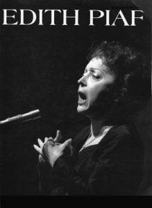 sheet music download Edith Piaf