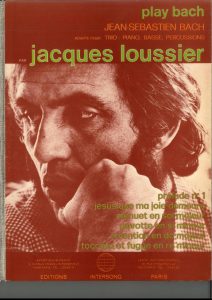 sheet music partition JACQUES LOUSSIER sheet music pdf