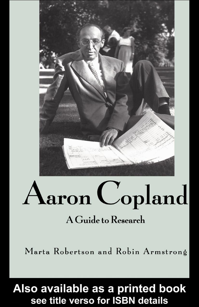 Copland: 6 piano works (with sheet music)