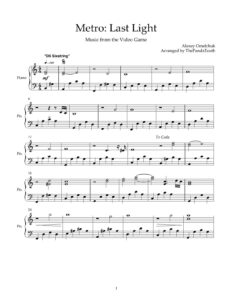 free sheet music & scores pdf download