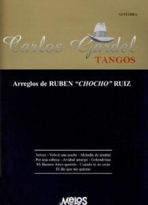 partitura de tango Carlos Gardel