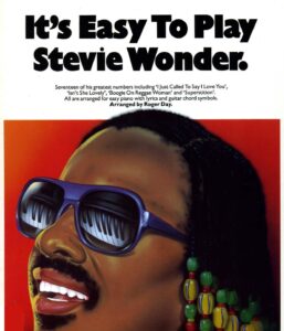stevie wonder sheet music score download partitura partition spartiti noten 楽譜 망할 음악 ноты