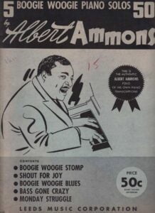 sheet music Boogie Woogie Stomp – Albert Ammons sheet music score download partitura partition spartiti noten 楽譜 망할 음악 ноты