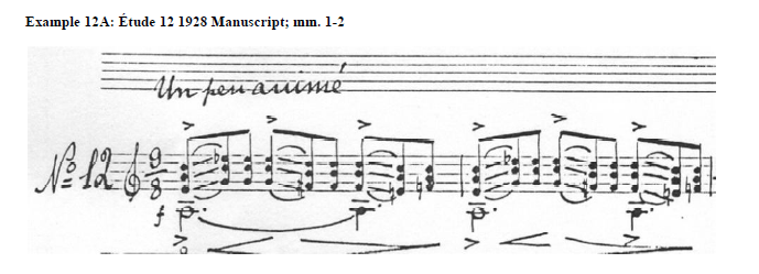 villa-lobos guitar sheet music