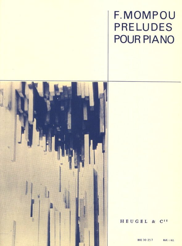 Frederic Mompou – El Pont de Montjuïc (piano sheet music)