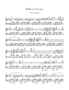 sheet music score download partitura partition spartiti noten 楽譜 망할 음악 ноты