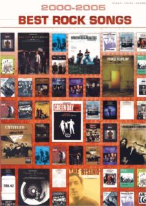 sheet music Best Rock Songs 2000-2005 Piano-vocal-chords