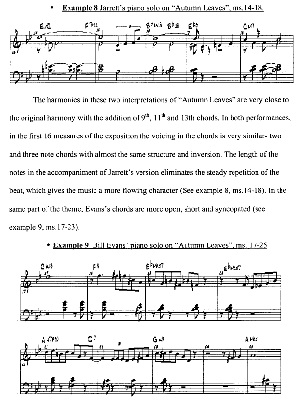 improvisation jazz sheet music