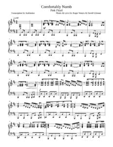 free sheet music score download