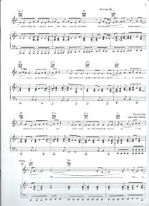 sheet music