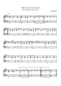 free sheet music download