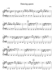 sheet music