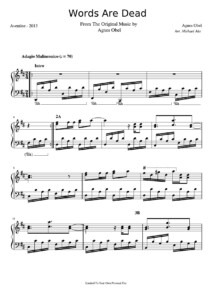 free sheet music