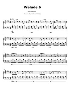 sheet music free sheet music Max Richter