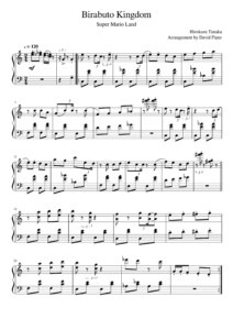 sheet music
