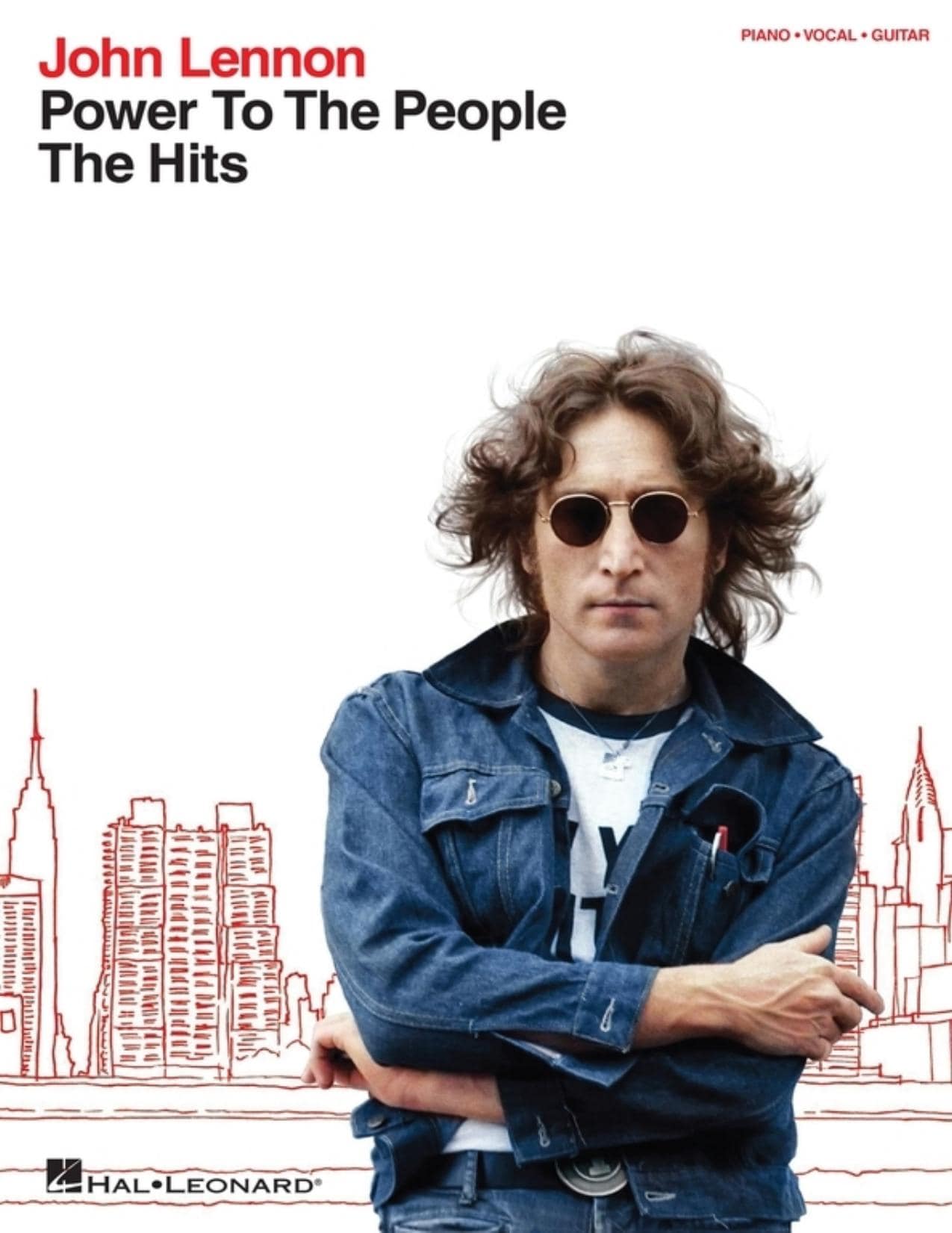 John Lennon  IMAGINE (Piano, vocal and guitar) with sheet music