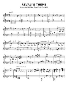 free sheet music partitura partition noten