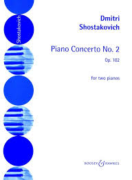 Shostakovich Piano Concerto N 2 Andante For 2 Pianos sheet music