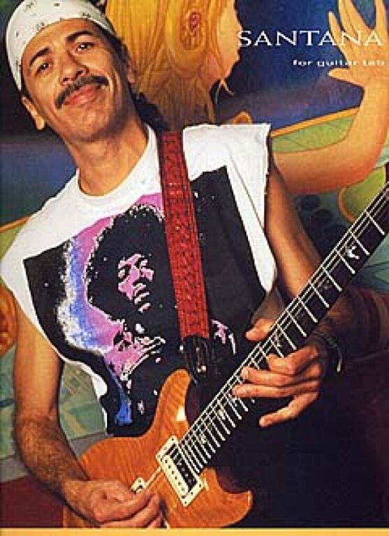 Carlos santana Sheet music partitura partition noten spartiti 乐谱 楽譜