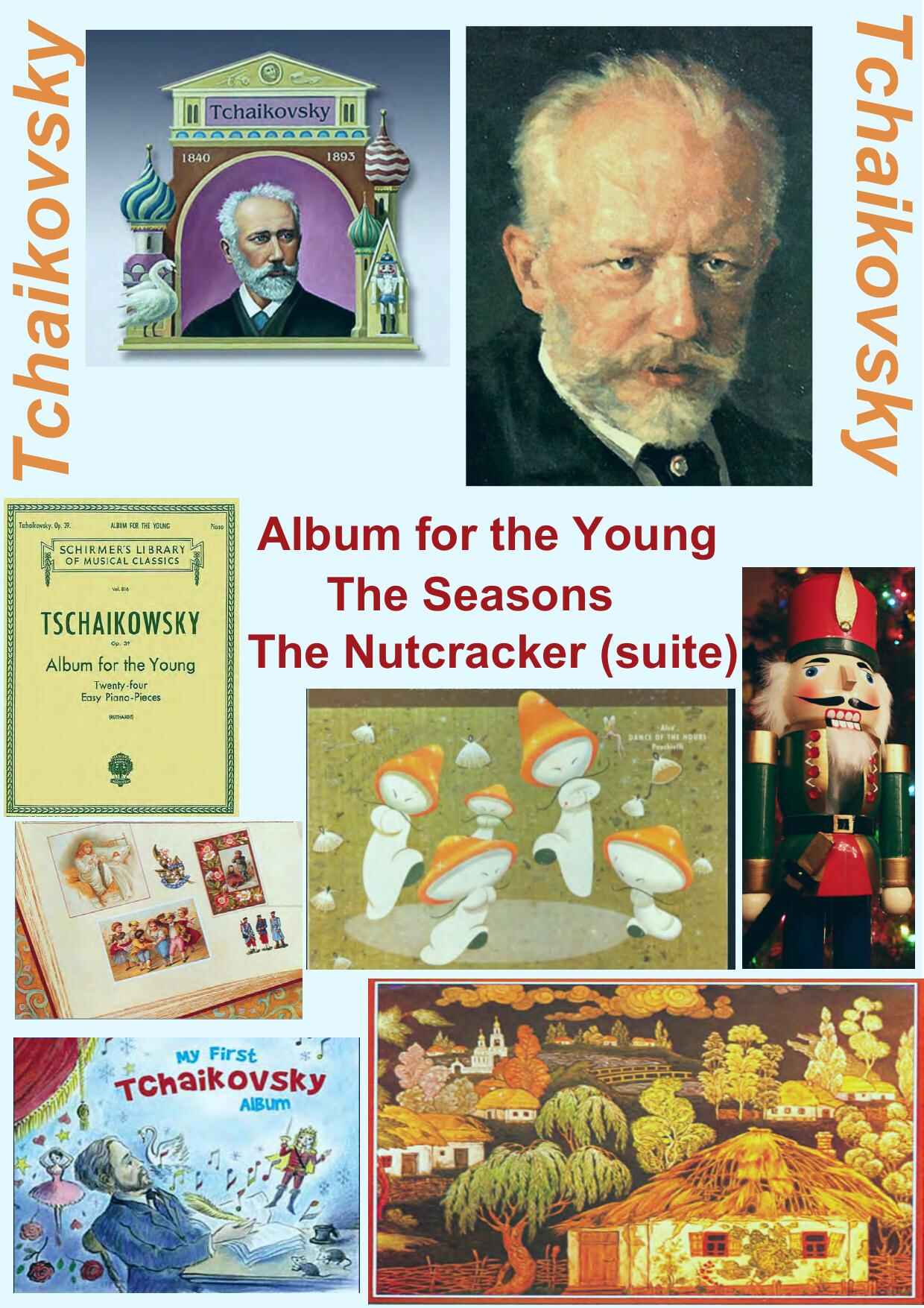 Happy heavenly birthday, Pyotr Ilyich Tchaikovsky, born on this day in 1840