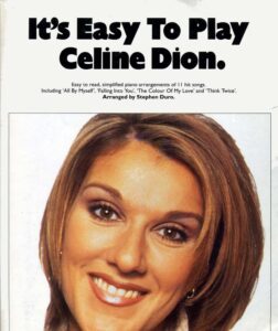 celine dion sheet music pdf celine dion sheet music pdf