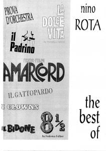 nino rota sheet music pdf spartito piano