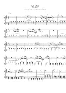 sheet music partitura