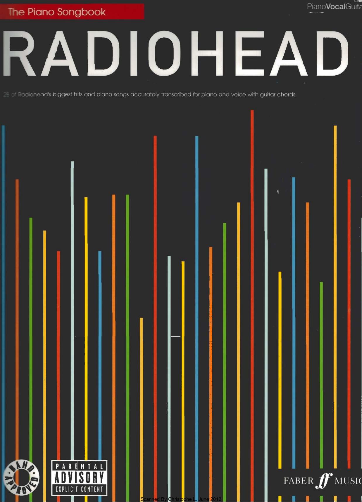sheet music Radiohead