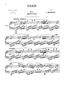 sheet music