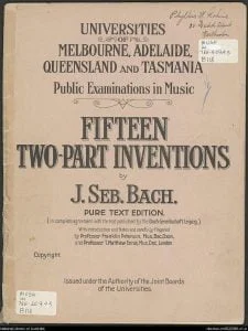 sheet music bach-friedman sheet music pdf