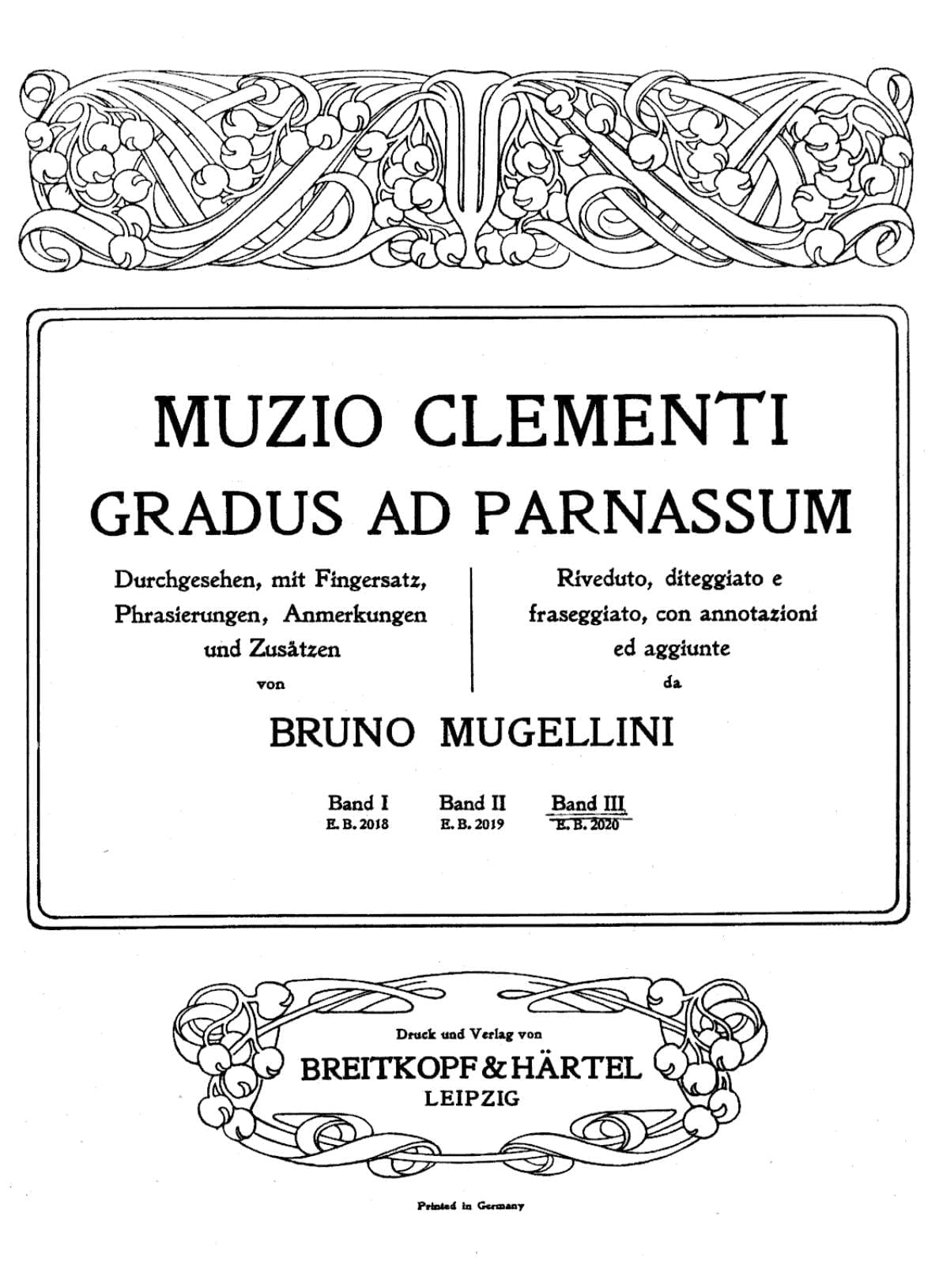 Clementi Sonatina in C major Op. 36 No. 1 sheet music