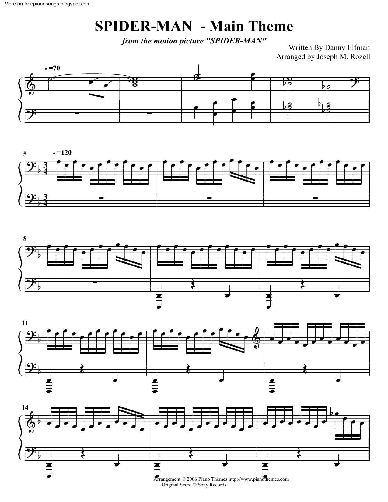 sheet music pdf