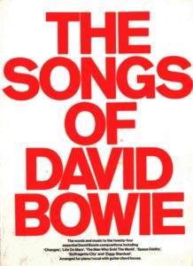 david bowie free sheet music pdf