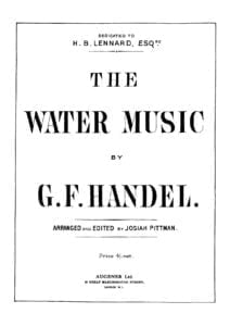 händel free sheet music pdf