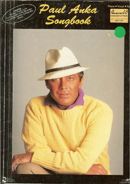 Happy birthday, Paul Anka, born on this day in 1941