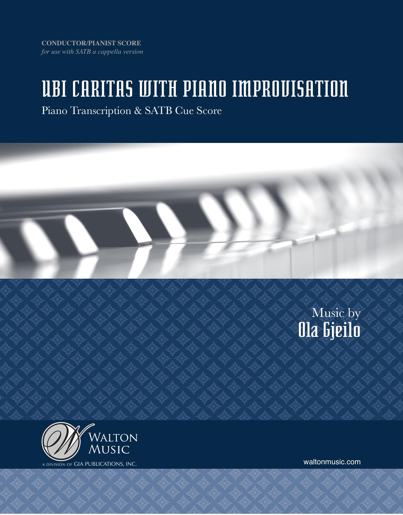 free sheet music pdf Ola Gjeilo