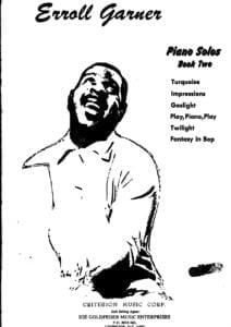 free sheet music & scores pdf Erroll Garner live 63' & 64'