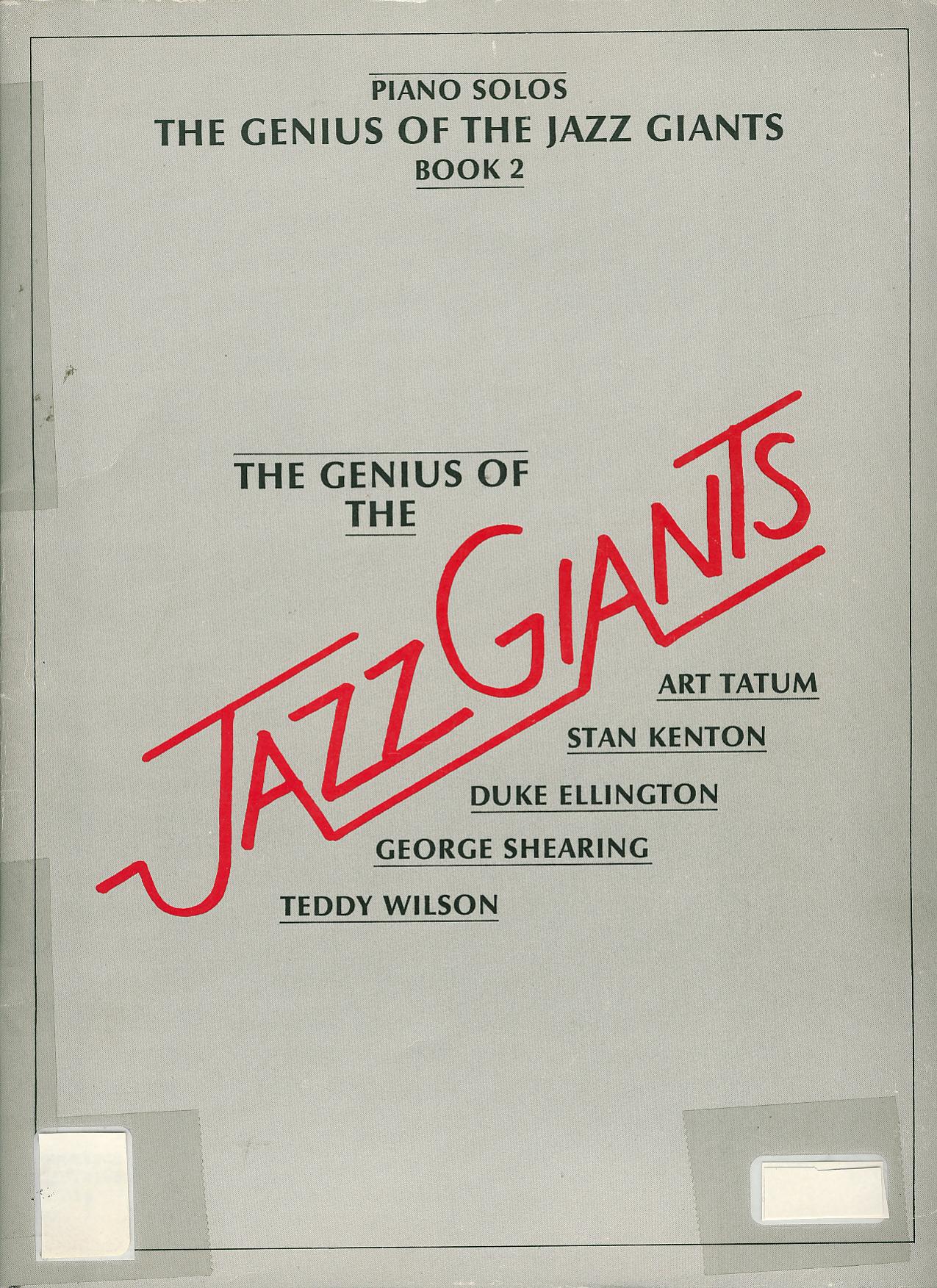 free sheet music & scores pdf jazz giants