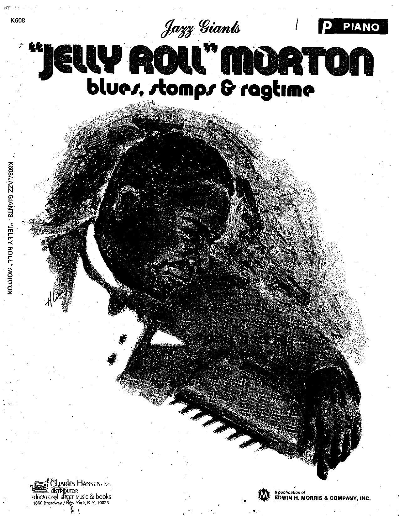 sheet music pdf Ferdinand Jelly Roll Morton