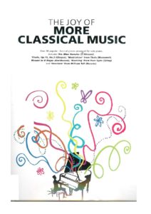 free sheet music & score pdf The Joy Of More Classical Music