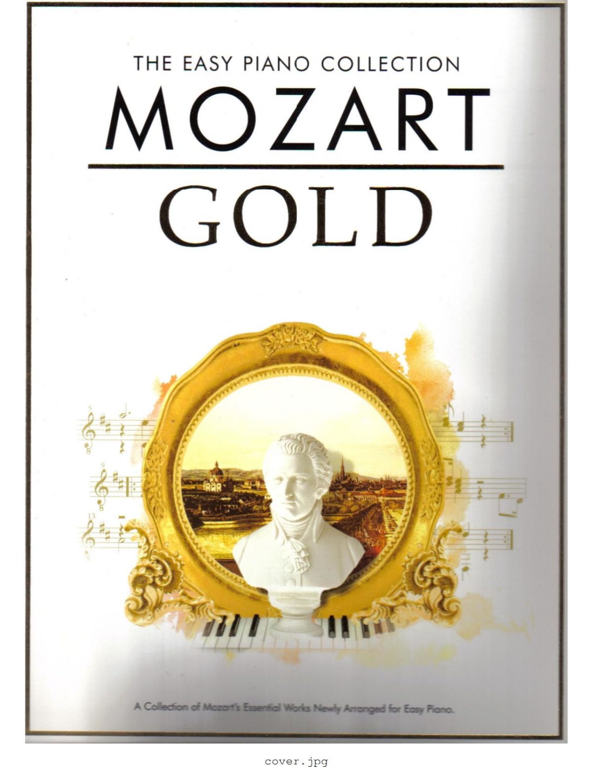 Mozart Clarinet Concerto 2nd Movt. Easy Piano sheet music