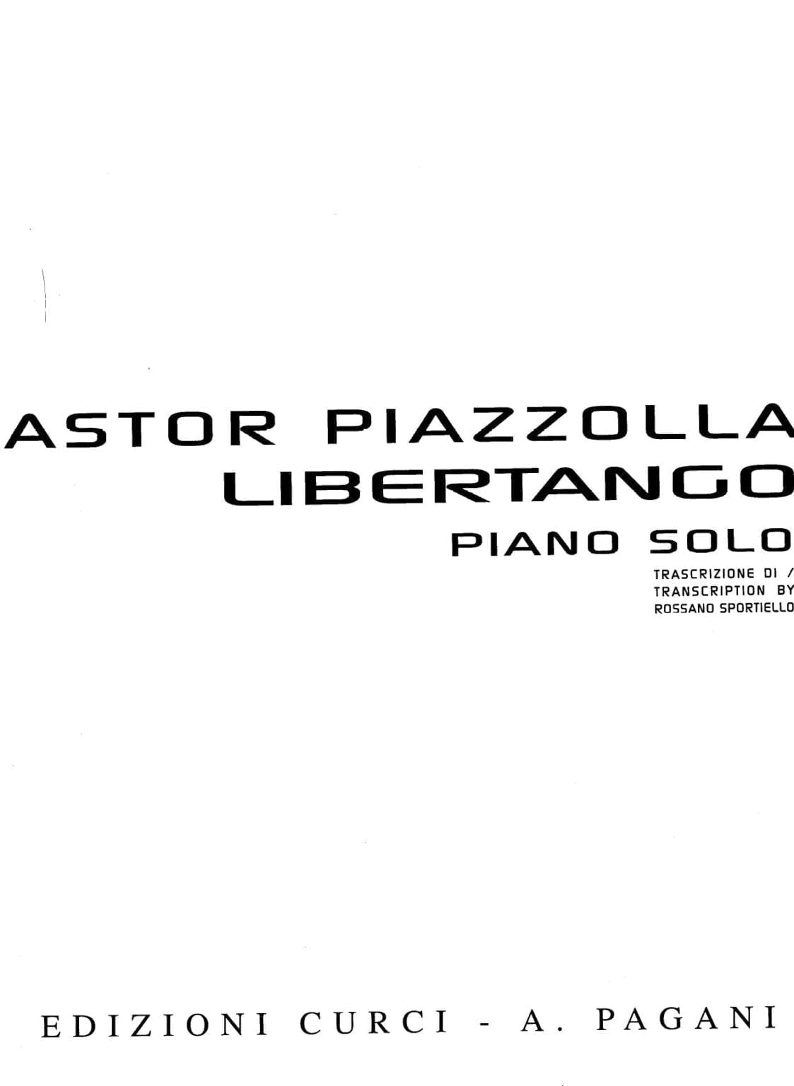 Piazzolla libertango