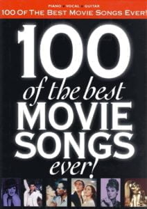sheet music pdf movie songs 100 of the Best Movie Songs Ever!