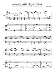 game music free sheet music & scores pdf download