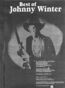  Johnny Winter free sheet music & scores pdf download