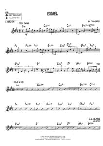 Israel sheet music Israel sheet music