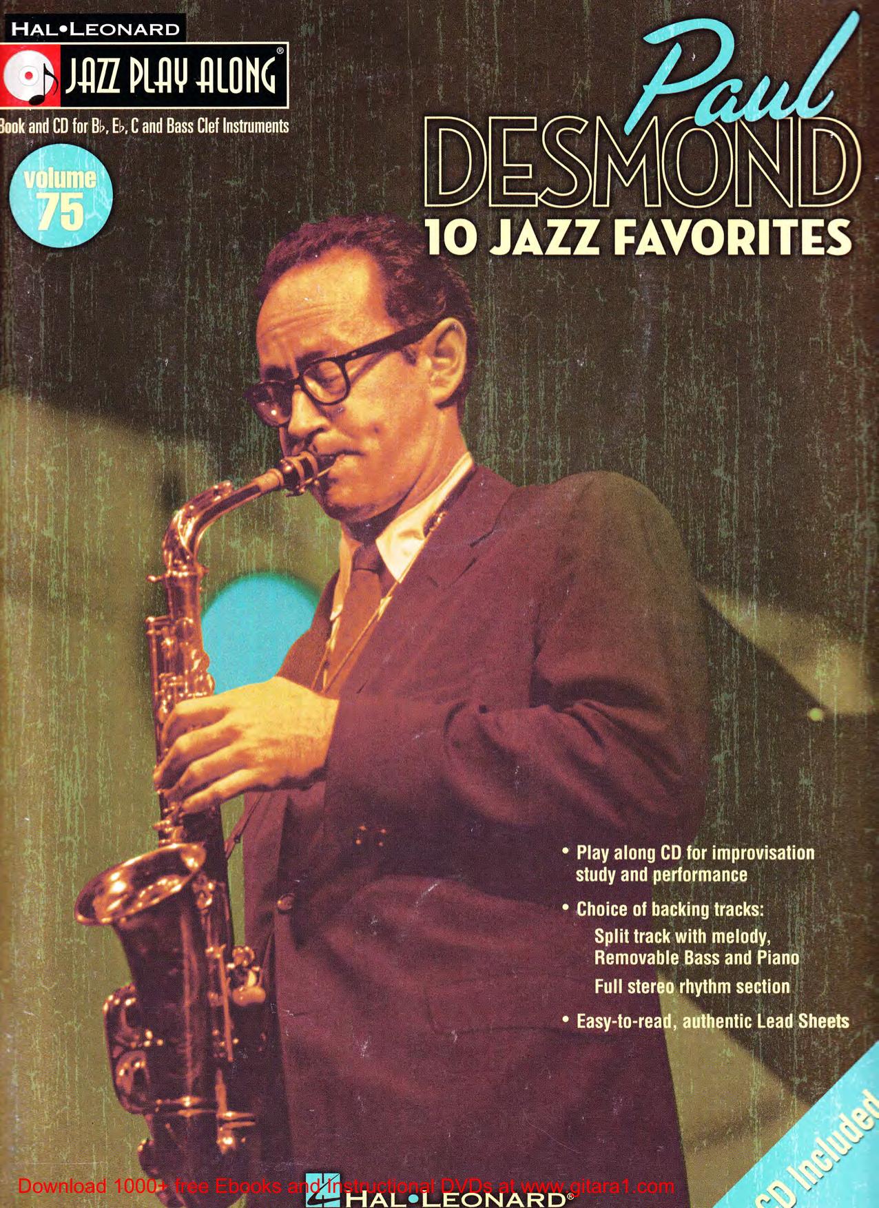 Take Five - Paul Desmond And Dave Brubeck - Piano Solo (with Sheet ...