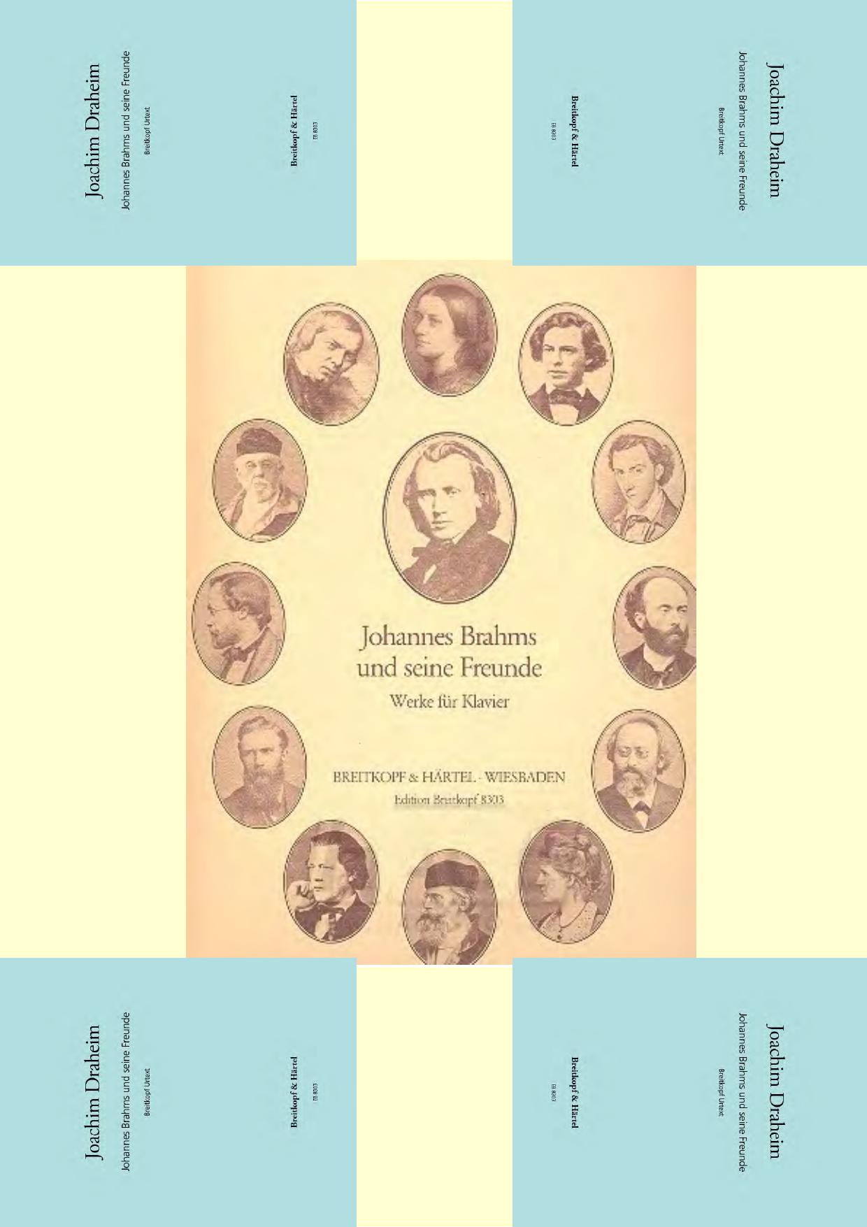 Brahms sheet music score download partitura partition spartiti