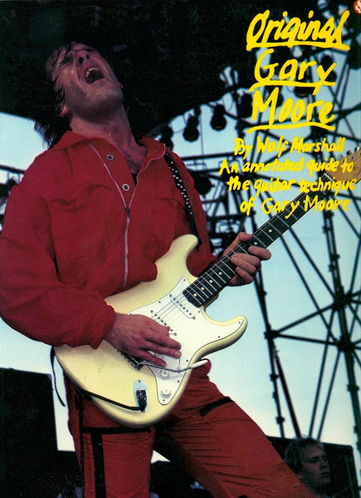 Gary Moore sheet music score download partitura partition spartiti